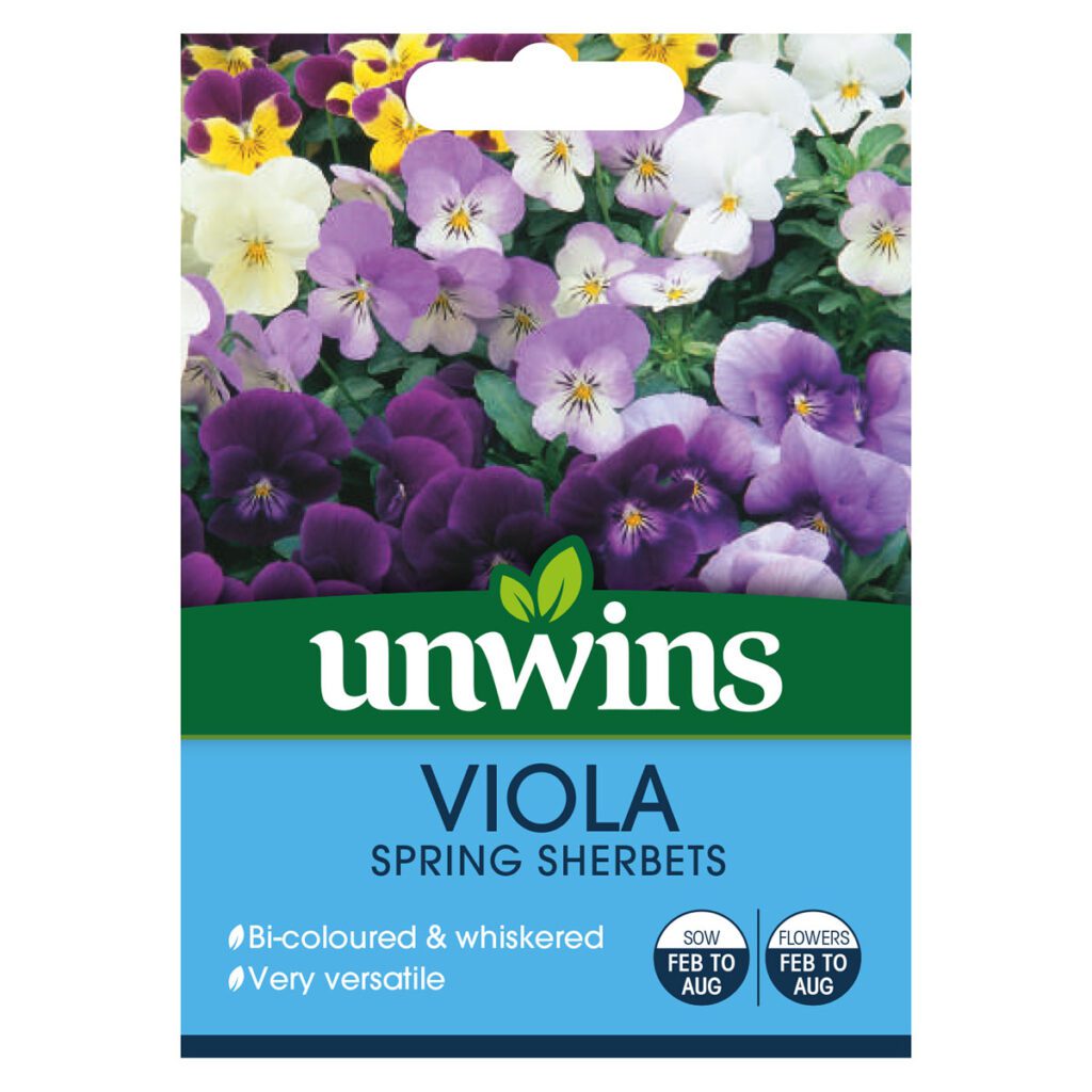 Unwins Viola Spring Sherbets Seeds 5051618012881 2